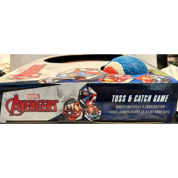 Marvel Avengers Toss & Catch Game  Includes 1 Ball‎ & 2 Paddles - Picture 4 of 6